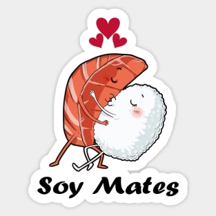 Soy Mates Sticker